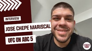 EXCLUSIVE Jose Chepe Mariscal talks UFC debut Saturday vs Trevor Peek [upl. by Atoked130]