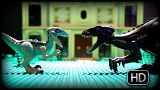 JURASSIC WORLD 2  Indoraptor Attack LEGO Animation [upl. by Arakihc]