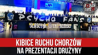 Kibice Ruchu Chorzów na prezentacji drużyny 07022024 [upl. by Newell755]