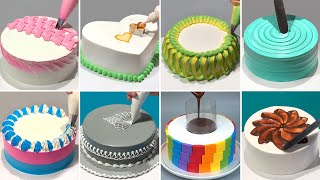 1000 Quick amp Easy Cake Decorating Technique Compilation  Most Satisfying Chocolate Cake Recipe [upl. by Allsopp230]