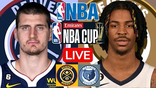 LIVE DENVER NUGGETS vs MEMPHIS GRIZZLIES  NBA  PLAY BY PLAY  SCOREBOARD [upl. by Wiese224]