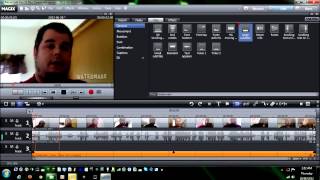 Magix Movie Edit Pro Tutorial  How to Watermark your video [upl. by Pepita947]