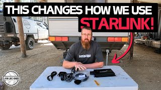 GET READY FOR OFFGRID FREEDOM WITH 12V STARLINK  DIY Caravan Repairs and Renovations [upl. by Bobinette]