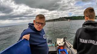 Mackerel Fishing in the Bristol Channel Out From MOD June 2024 [upl. by Reeves670]