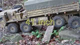 OSHKOSH HEMTT M 977 quot TEASER quot SCALE CRAWLER COOPERATION RUHR [upl. by Nitas]