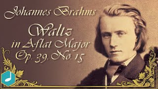 Johannes Brahms  Waltz in Aflat Major Op 39 No 15 [upl. by Novia765]