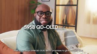 4K QD OLED TV Technology Explained  Samsung S95B  Samsung UK [upl. by Ymorej]