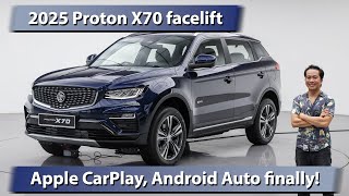 2025 Proton X70 facelift – now with Apple CarPlay Android Auto [upl. by Meares353]