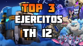 ESTOS SON LOS MEJORES EJERCITOS PARA TH 12  DESTRUYE A CUALQUIER TH12 CON ELLOS [upl. by Lrat]