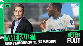 OM  Riolo semporte contre le mercato et quotles merguez recrutées devant une foliequot [upl. by Coulson]