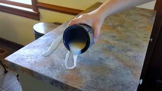 How to Paint Countertops  65 DIY Budget Friendly Kitchen Update [upl. by Asillam]