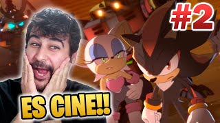 ESTO ES PURO CINE SONIC X SHADOW GENERATIONS DARK BEGINNINGS  EPISODIO 2 VÍDEOREACCIÓN [upl. by Billmyre]