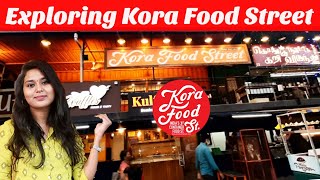 Exploring Kora Food Street in Anna Nagar  Food Review Tamil  Chennai Food Street தமிழ் foodreview [upl. by Chloris]