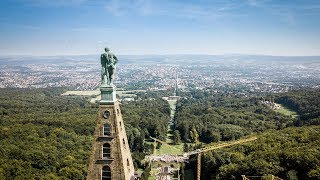 Wasserspiele Bergpark Kassel WilhelmshÃ¶he Mavic Pro 4k [upl. by Nagy]