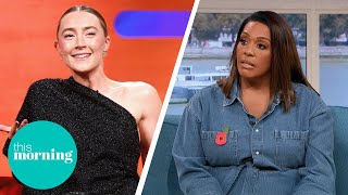 Saoirse Ronan Praised For Powerful Comment On Womens Safety  This Morning [upl. by Zea69]