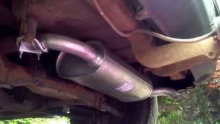 Land rover freelander 1 first time with a fixed exhaust [upl. by Pironi]