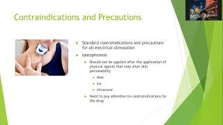 Electrical Stim Iontophoresis and Outcome Measures [upl. by Atin988]