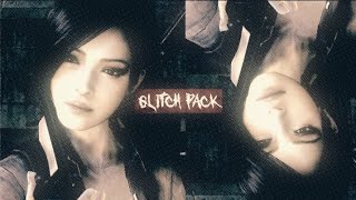 GLITCH PACK ✩  alight motion xml  alight links [upl. by Cornelle168]