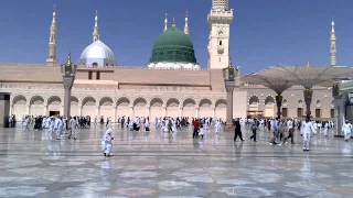 Grave and Tomb of the Prophet Muhammad ﷺ inside Masjid Nabawi in Madinah [upl. by Nicky]