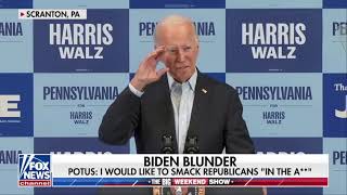 President Biden’s Rant “The Kind You’d Smack in the…quot [upl. by Attirehs723]