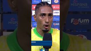 Reaccion de Raphinha Venezuela 11 Brasil Goles [upl. by Culbertson783]