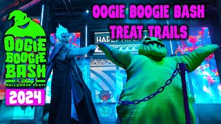 Oogie Boogie Bash 2024  Treat Trails and Talking To Characters 4K [upl. by Sutherlan]