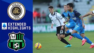 Spezia vs Sassuolo Extended Highlights  Serie A  CBS Sports Golazo [upl. by Birkle]