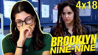 AMY’S PANIC MODE Brooklyn NineNine 4x18 Reaction [upl. by Genna]