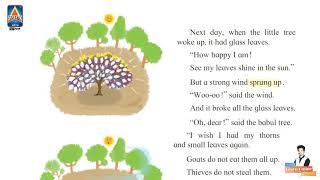 Std 5th  The Little Babool Tree  Story  My English Book 5  Page no 32 [upl. by Mcmahon]