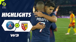 PARIS SAINTGERMAIN  RC LENS 3  1  Highlights  PSG  RCL  20232024 [upl. by Benge]