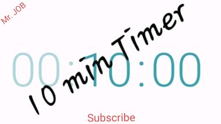 10 minute Timer Countdown [upl. by Pilihp]