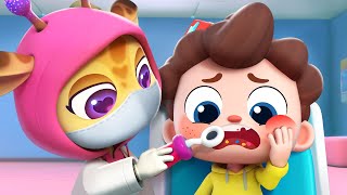 Dentist Song  Lets Go to the Dentist  Good Habits Song  Kids Songs  Neos World  BabyBus [upl. by Aisitel727]