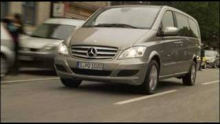 All new MercedesBenz Viano 2011 Driving [upl. by Yreffej]