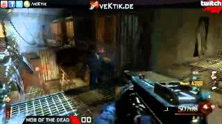 BO2 Mob of the Dead  First Try  No One Escapes Alive Easter Egg1 quotLivestreamquot German [upl. by Notgnilra251]