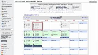 Working Times Calendar Tachograph  Tachomaster Tachograph Analysis [upl. by Helge]