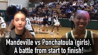 Mandeville vs Ponchatoula girls  Battle to the end  1262024  Full Game [upl. by Rotow]