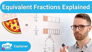 What are Equivalent Fractions  Maths Concepts [upl. by Derdlim]