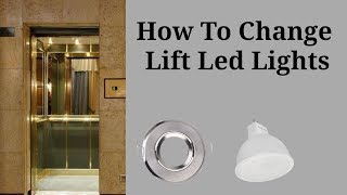 How to Install Lift Led Lights  Halonix MR16 Led Lamp [upl. by Thaxter]