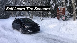 GR Corolla  How To Self Learn A 2nd Set Of Tire Pressure Sensors [upl. by Parish]