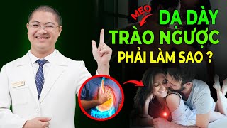 5 Cách Chữa Trào Ngược Dạ Dày Hiệu Quả Không Cần Dùng Thuốc [upl. by Colt811]