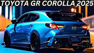 Toyota Gr Corolla 2025 ReviewInteriorExteriorFirst LookFeaturesPriceAj Car Point 2024 [upl. by Hsevahb451]