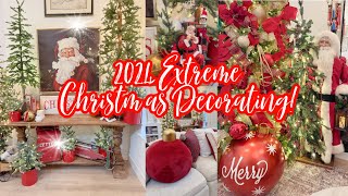 2024 EXTREME CHRISTMAS DECORATING VIDEO  THE HOUSE IS DONE [upl. by Ecinad]