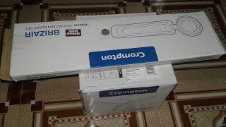 Unboxing New Model Crompton Greaves High Speed 1200 Mm 42quot Ceiling Fan Brown  Pramod Nadankar [upl. by Jessee]