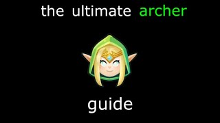 The ultimate archer guide  Project Smash [upl. by Marten]