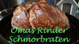 Omas Rinderschmorbraten YBBQ [upl. by Lugo836]