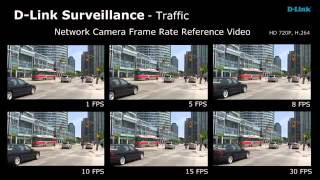 DLink Europe IP Surveillance Frame Rate Video  Traffic [upl. by Ahsiri325]