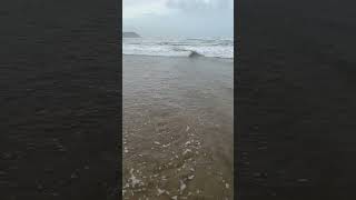 Soothing sea on Polzeath Beach near Wadebridge Cornwall polzeath cornwall cornwalluk beachlife [upl. by Schonthal]