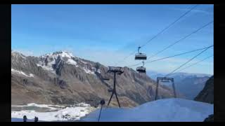 CML 1st day skiing in Stubai Glacier 21st October 2024 [upl. by Fonzie]