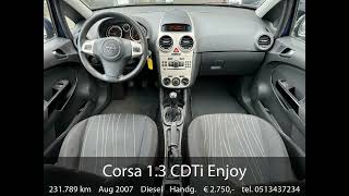 Opel Corsa 13 CDTi Enjoy [upl. by Aivad]