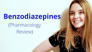 BENZODIAZEPINES BENZOS ANXIETY MEDICATIONS  PHARMACOLOGY REVIEW [upl. by Pelage]